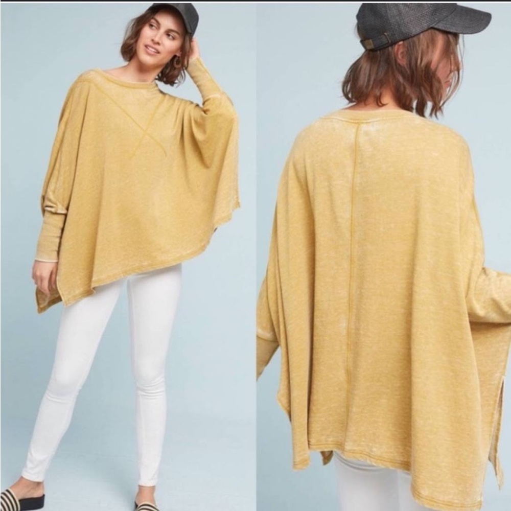 Anthropologie Akemi Kin Bela Burnout Pullover